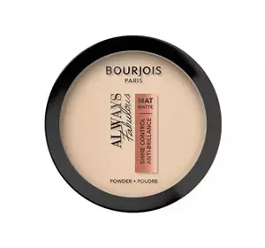 Bourjois Always Fabulous Shine Control Mat Powder Matujący puder 108 Apricot Ivory