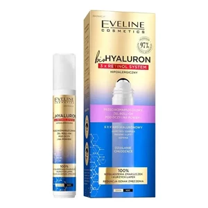 Eveline Cosmetics BIOHYALURON 3XRETINOL SYSTEM Przeciwzmarszczkowy żel roll-on pod oczy i na powieki 15 ml