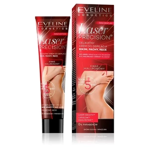 Eveline Cosmetics LASER PRECISION Delikatny krem do depilacji bikini, pachy, ręce 125 ml