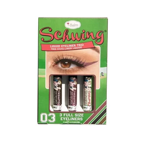 theBalm SCHWING® TRIO LIMITED EDITION Liquid Eyeliner Trio Zestaw 3 eyelinerów