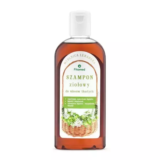 Fitomed Tradycyjny szampon ziołowy do włosów tłustych Mydlnica Lekarska 250g