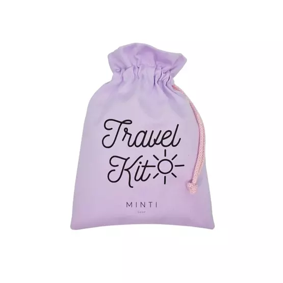 Minti Bag WOREK Travel Kit Liliowy